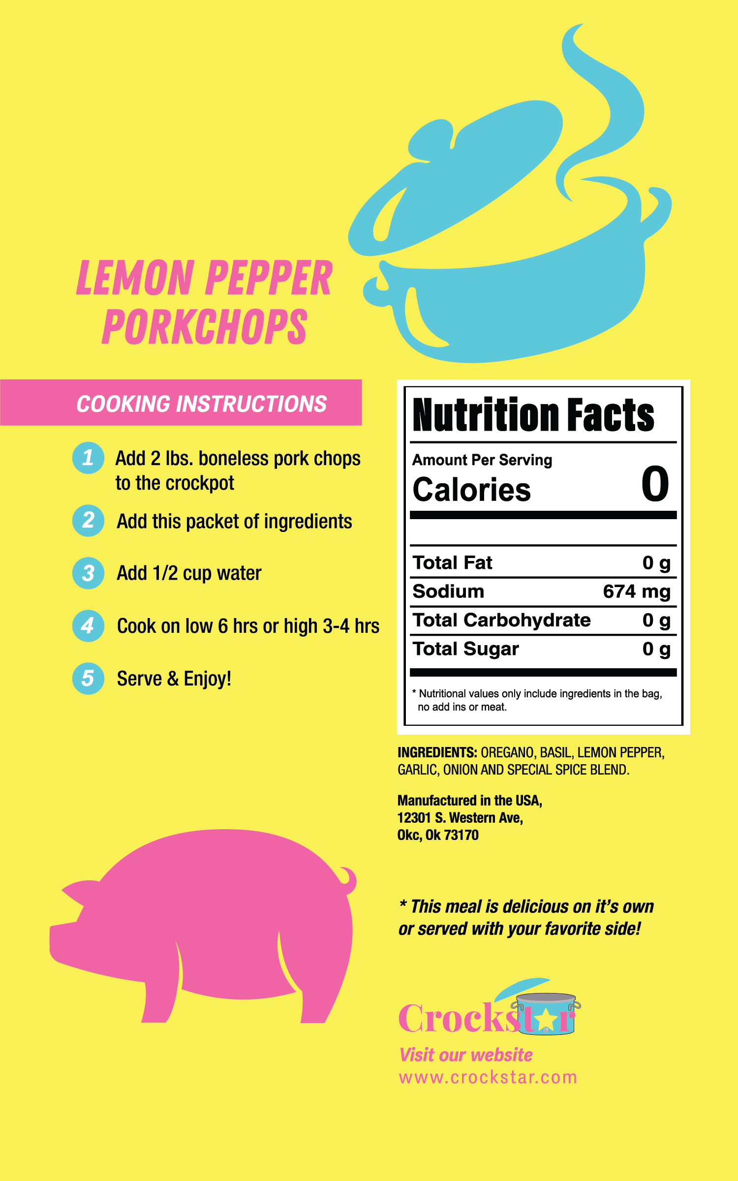 Lemon Pepper Porkchops
