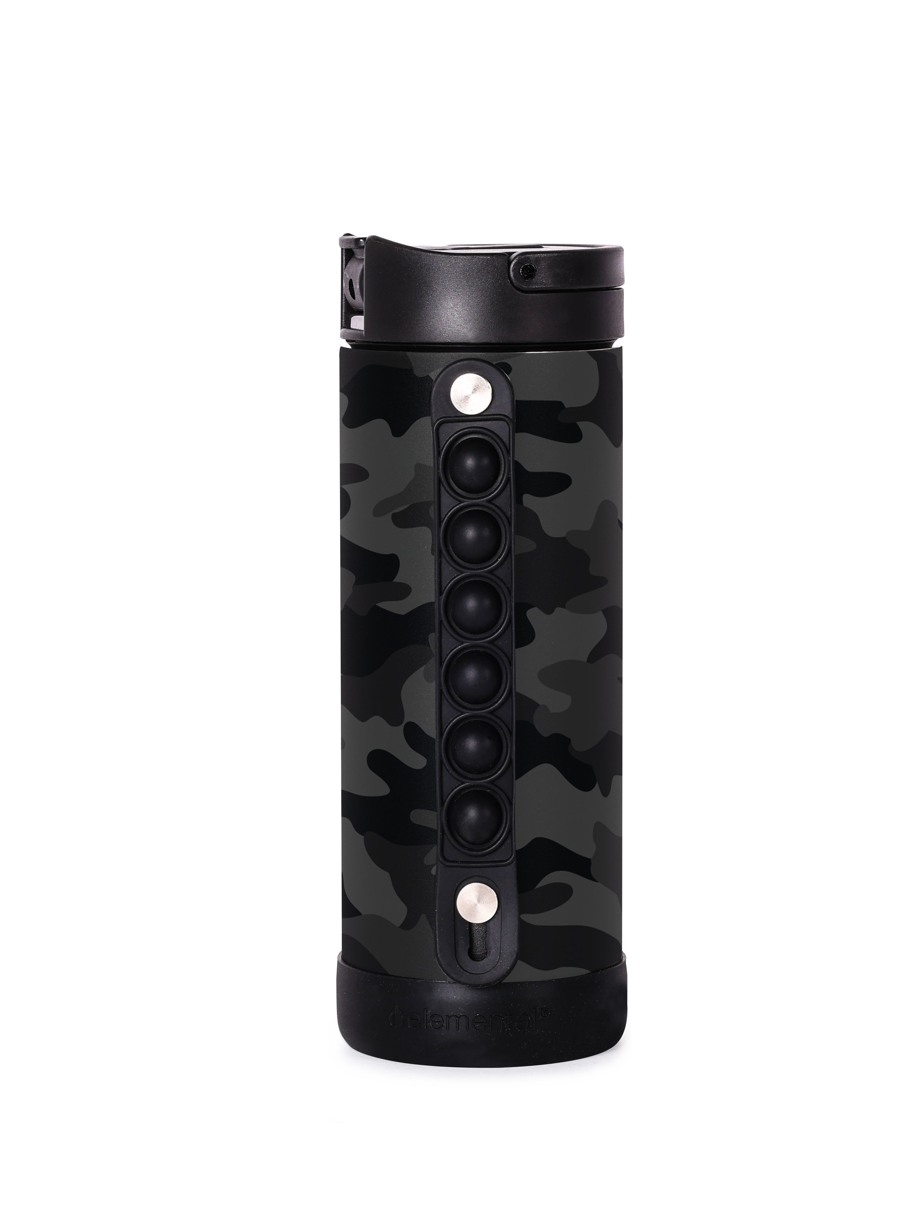 Iconic Pop Bottle - Black Camo