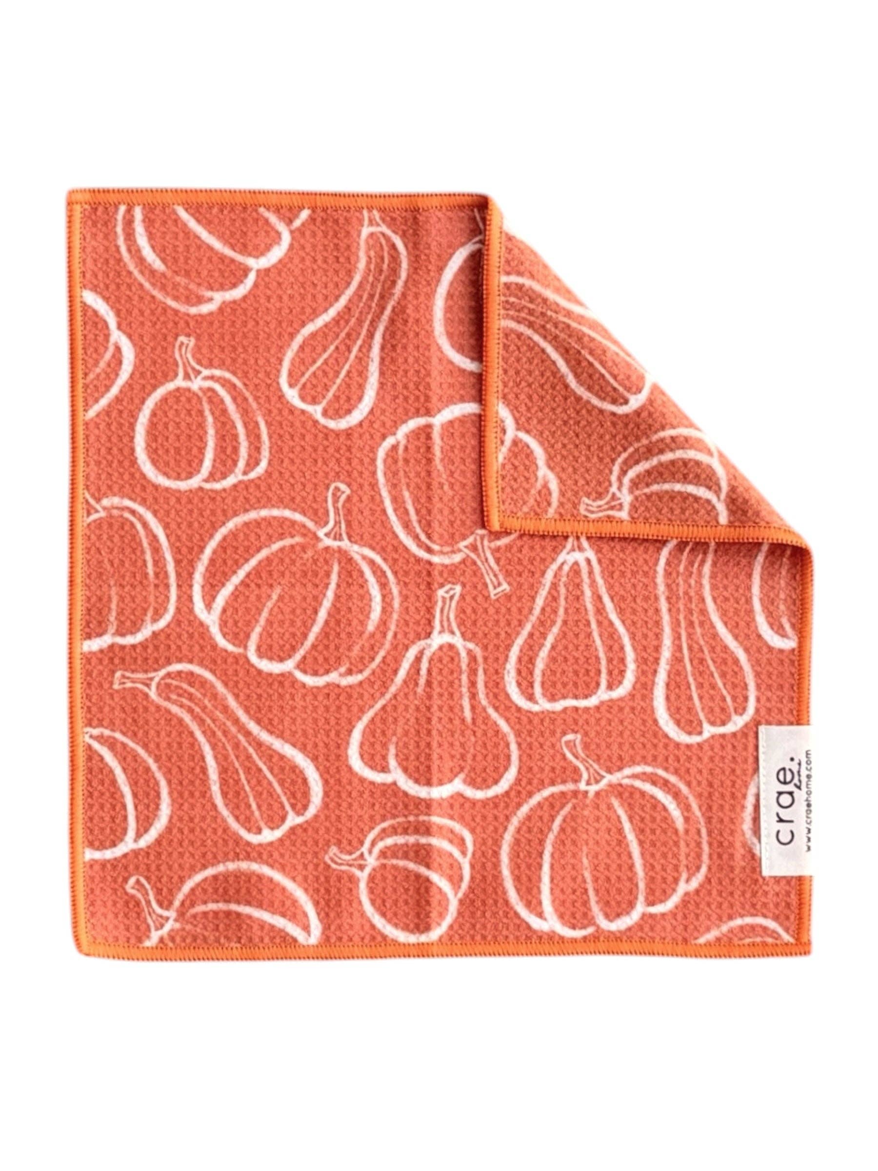 Squash Squad: Double-Sided Hand Towel & Washcloth