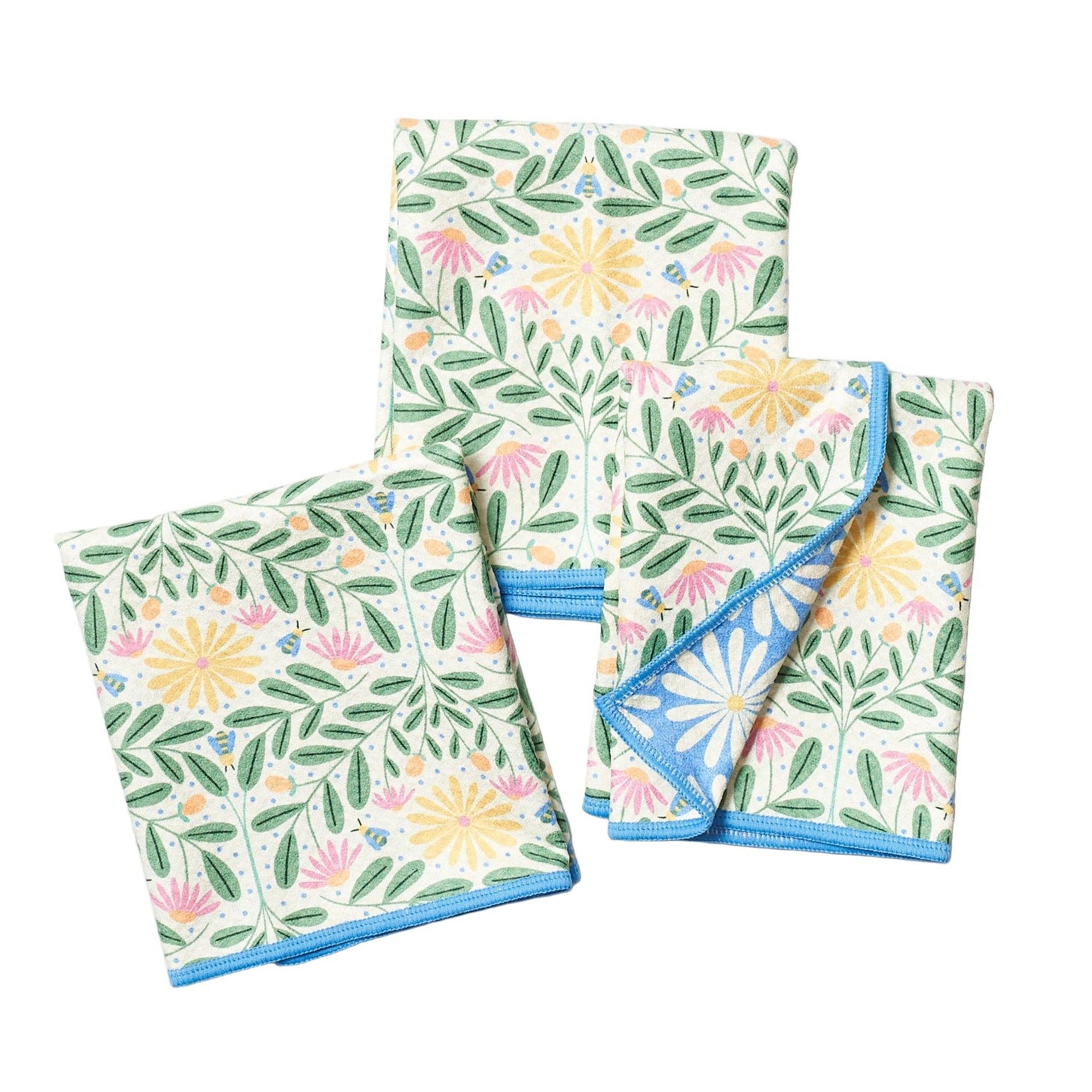 Mighty Mini Towel (Set of 3) Reversible - RJW All a Buzz