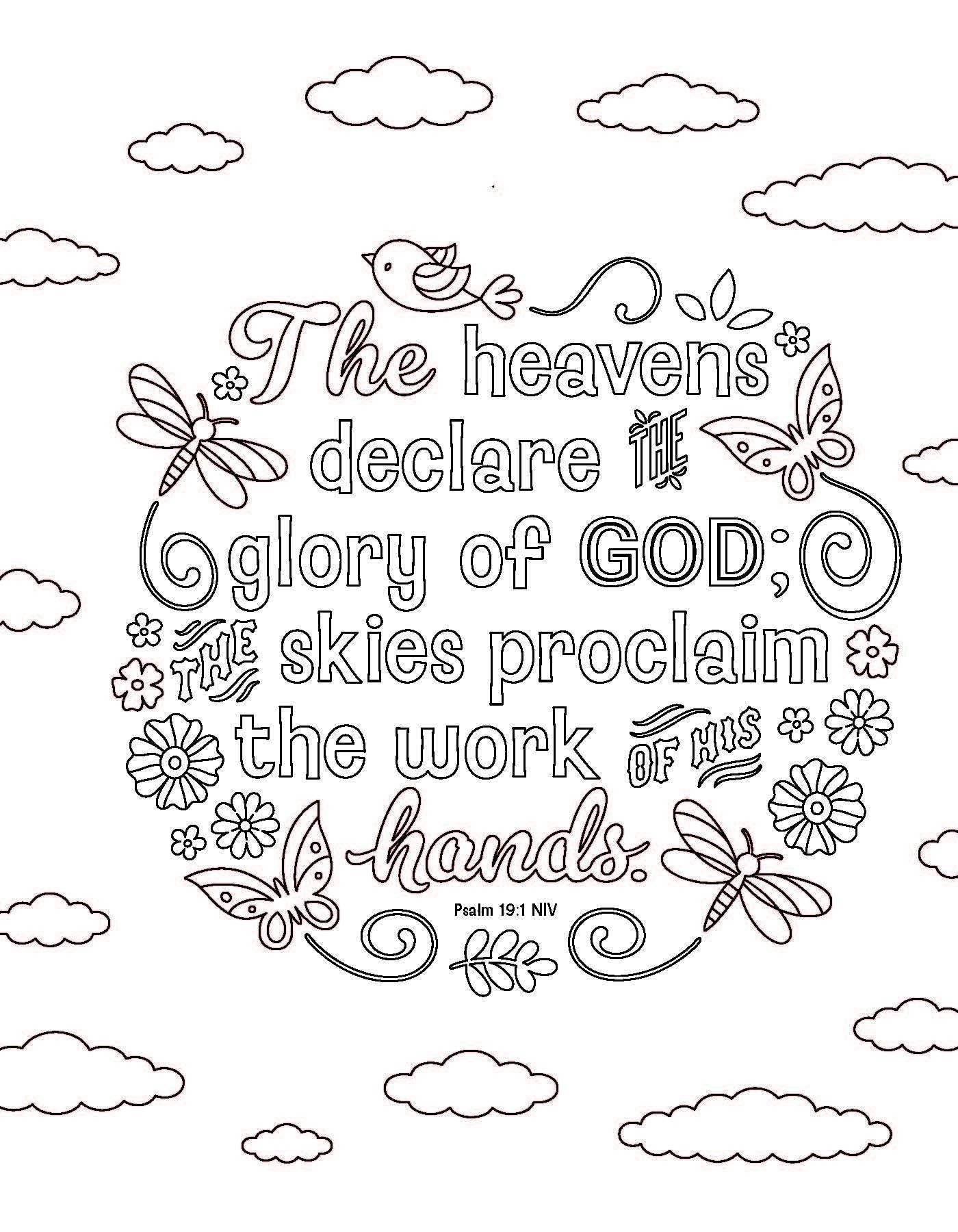 Color the Bible for Girls