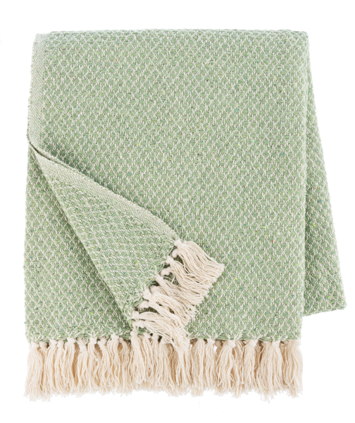 Green Diamond Throw