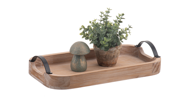Wood Carved Tray