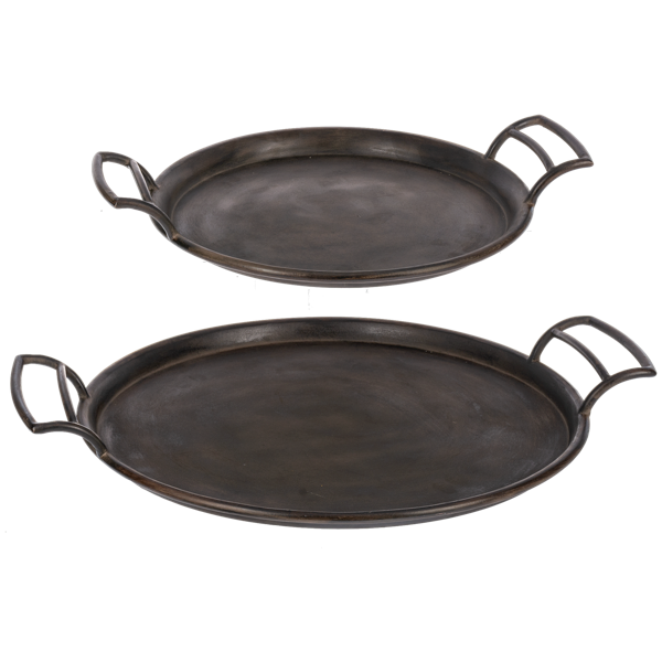 Black Tray w/ Handles