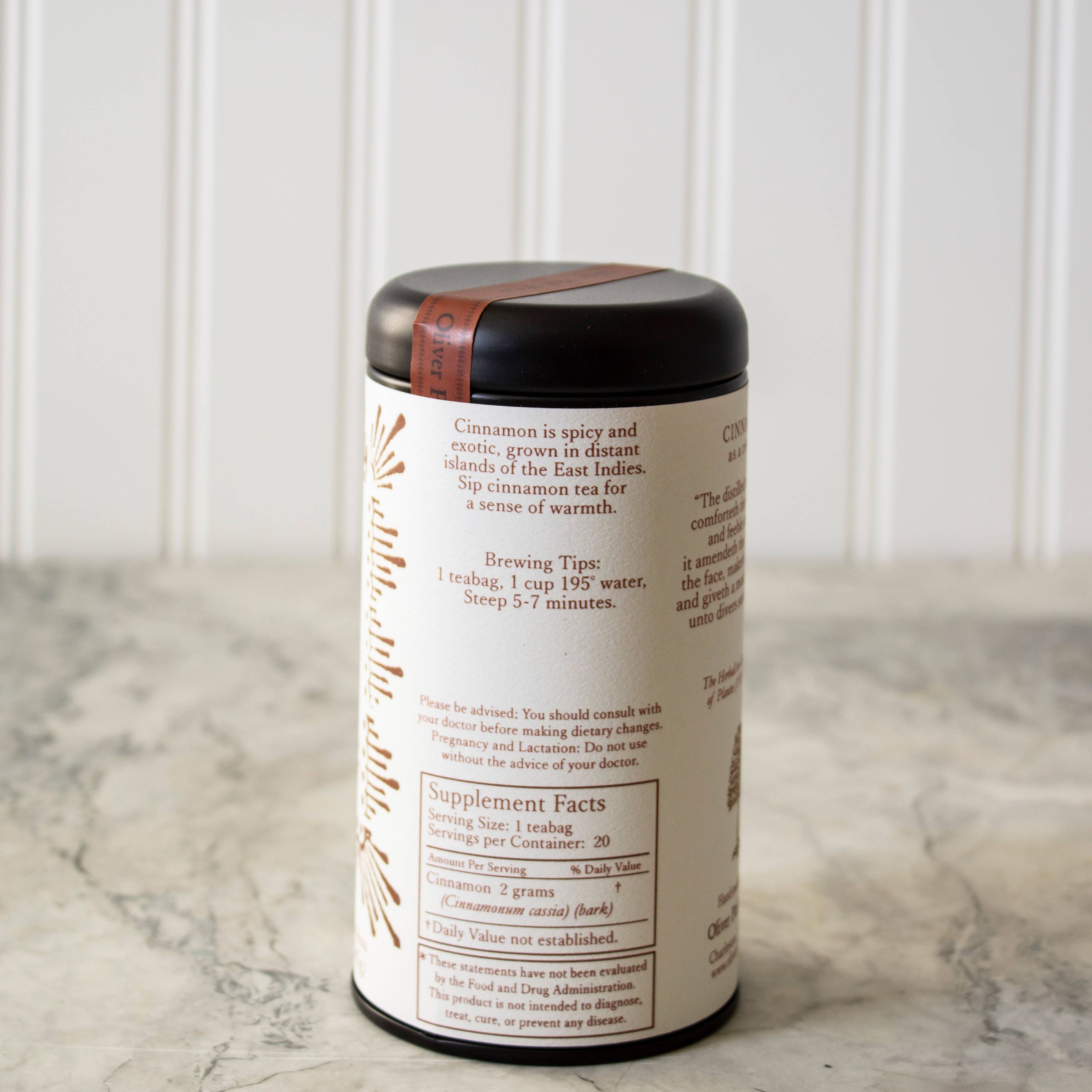 Colonial Remedies No. 7b - Cinnamon Tea Bags