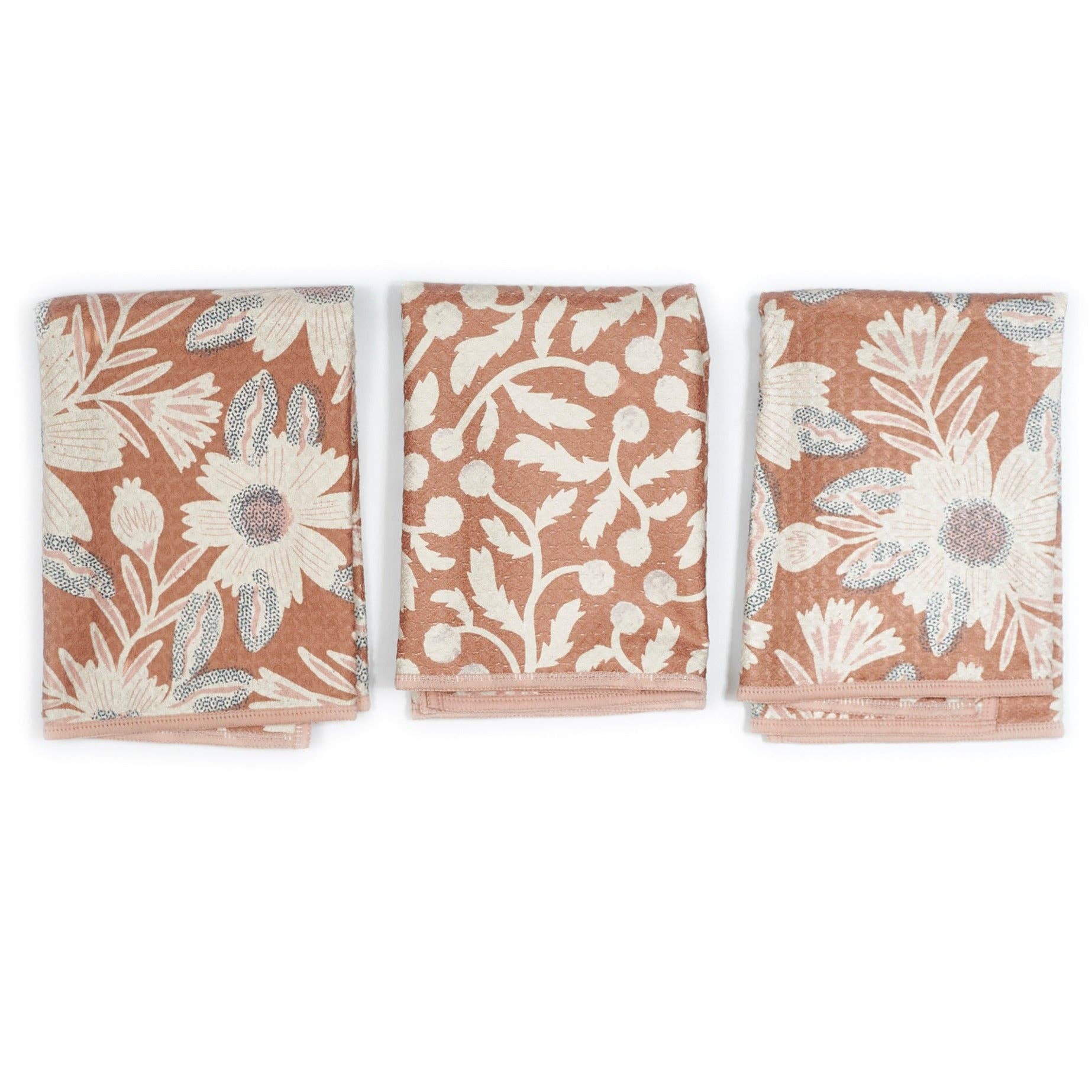 Mighty Mini Towel - Floral - Set 3