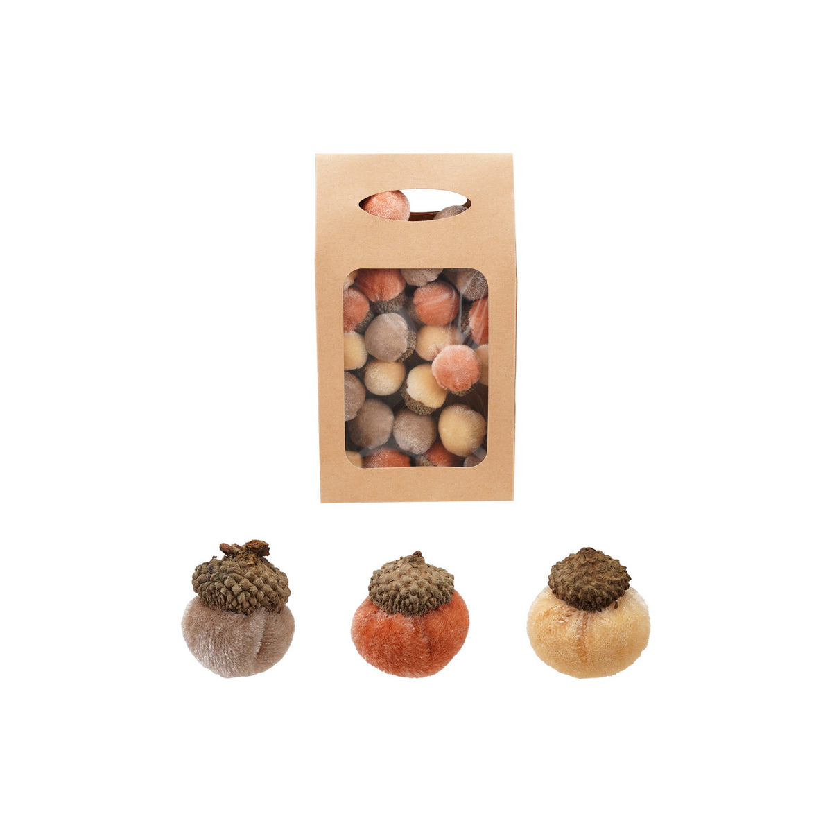Velvet Pumpkin Set