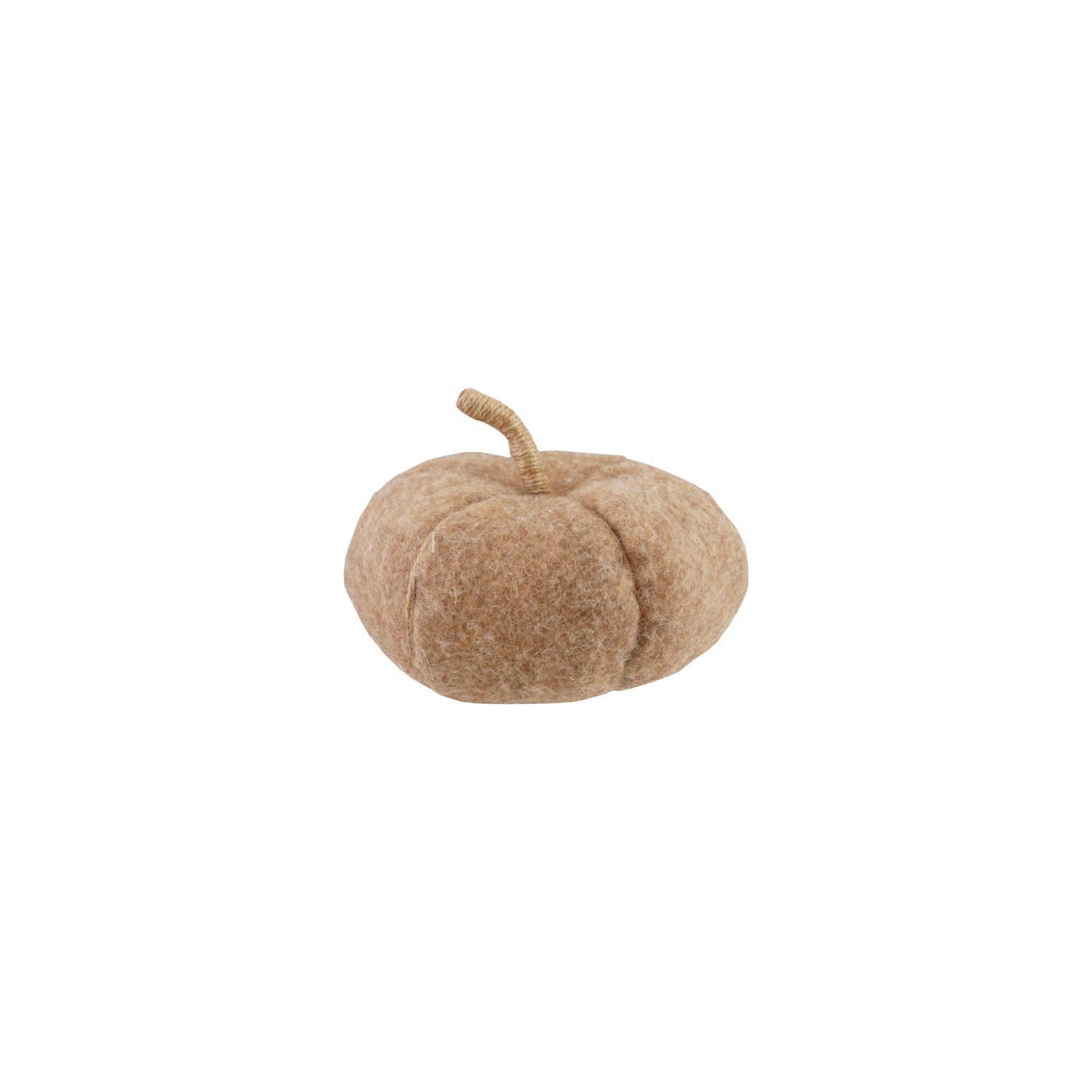 Felt Pumpkin w/ Jute Stem