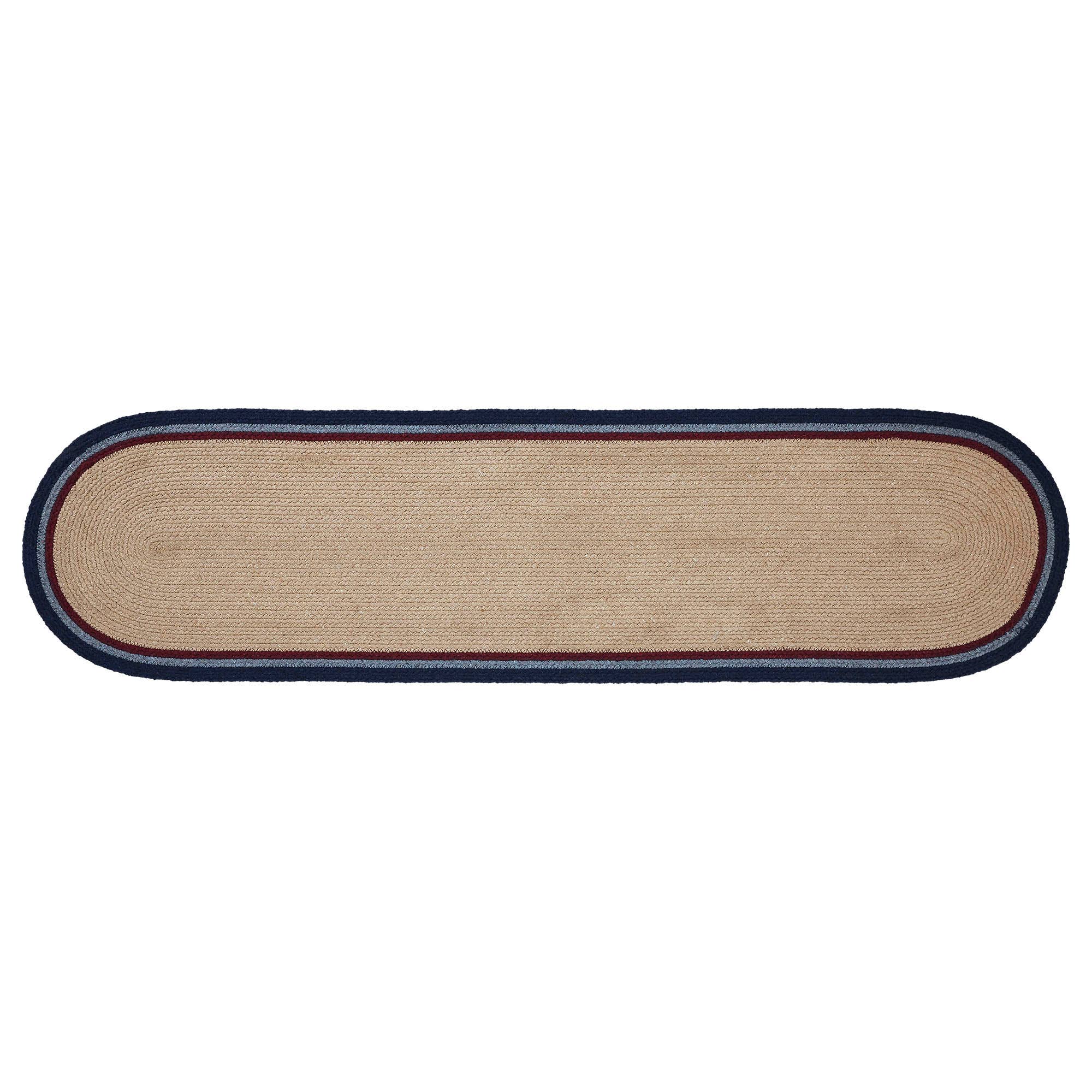 My Country Oval Runner Stencil Stars 12x48