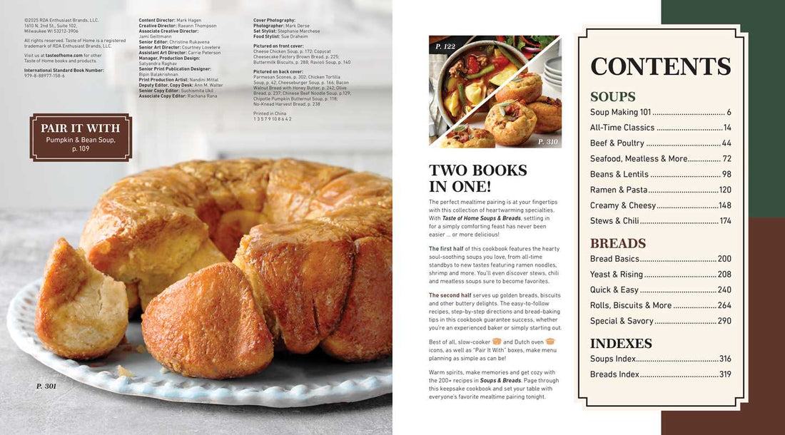 Taste of Home Soups & Breads by