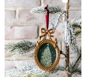 Gold Frame Ornament