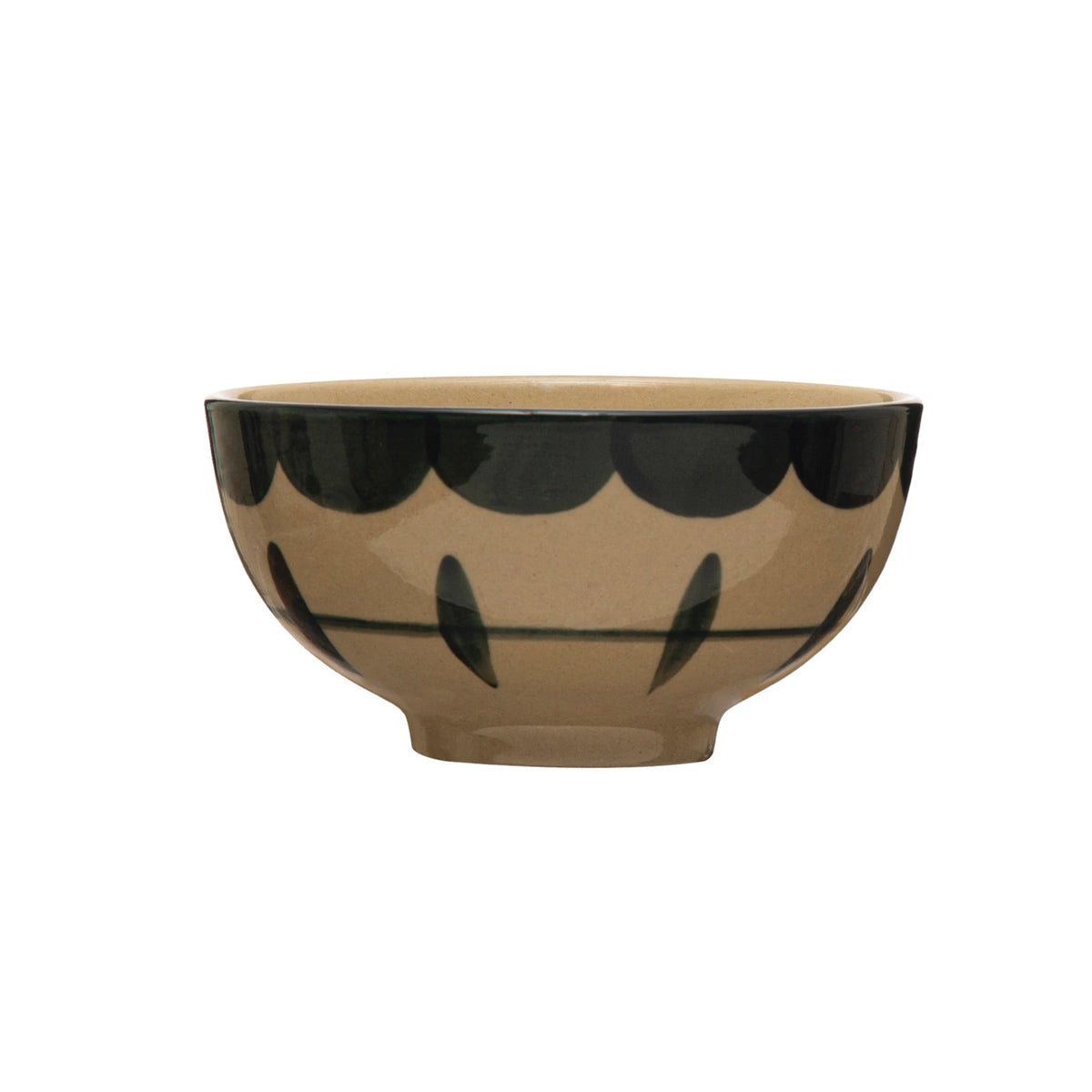 Midnight Blue Painted Bowl