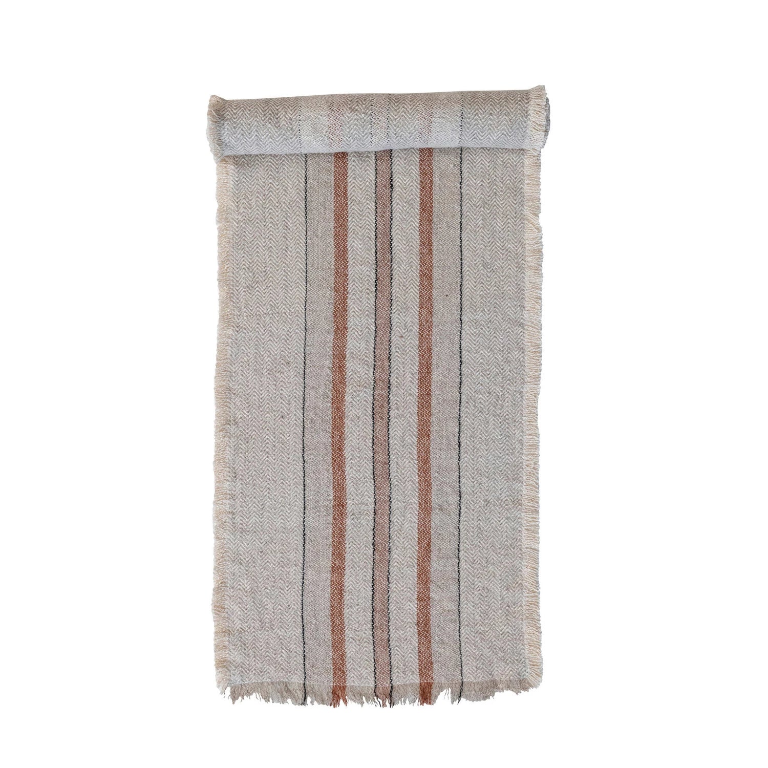 Stripes & Fringe Table Runner