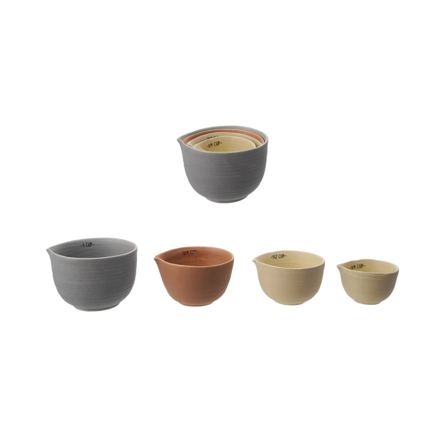 Stoneware Measuring Cups