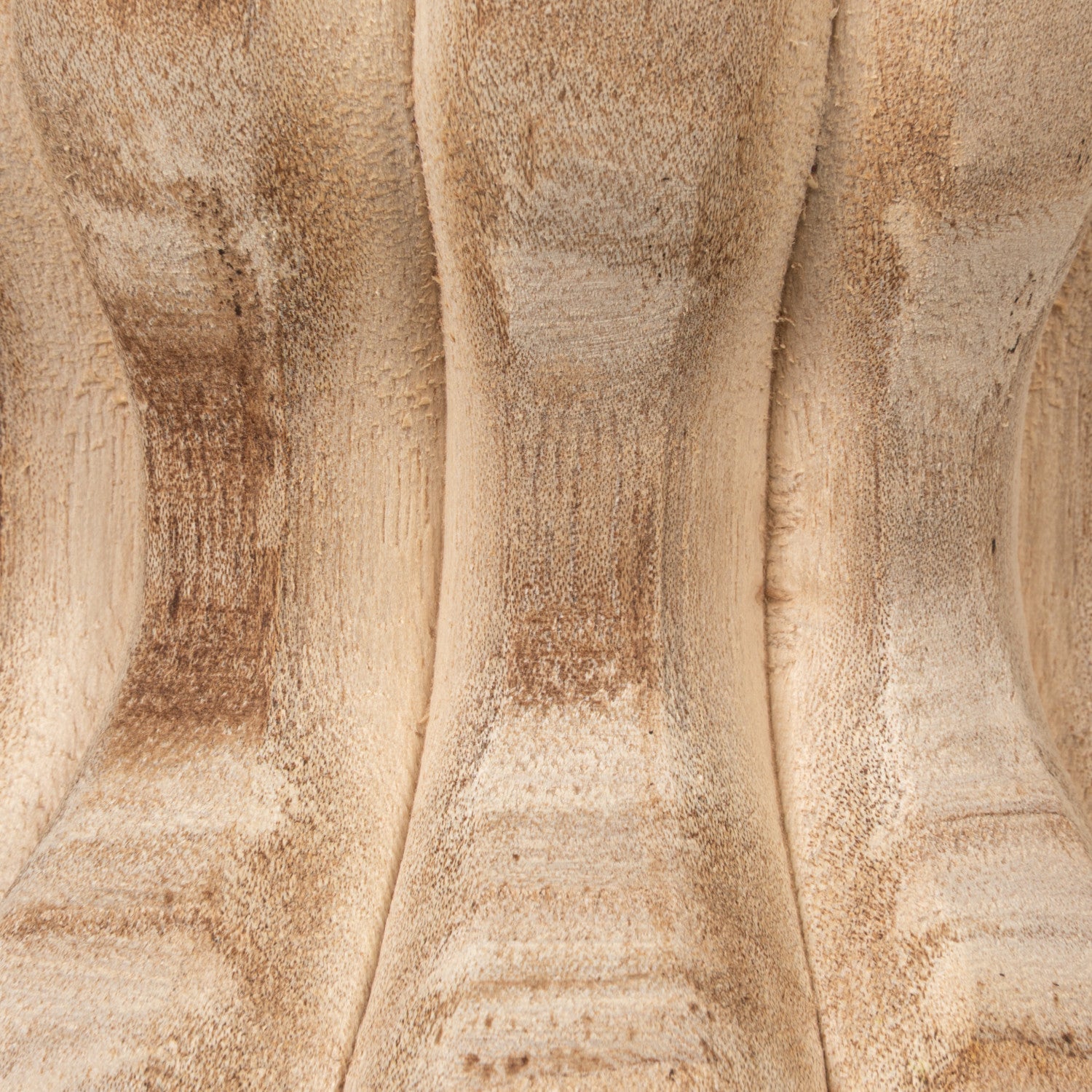 Carved Paulownia Wood Vase