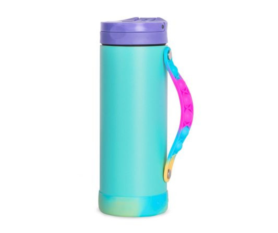 Iconic Pop Bottle - Blue Tie Dye