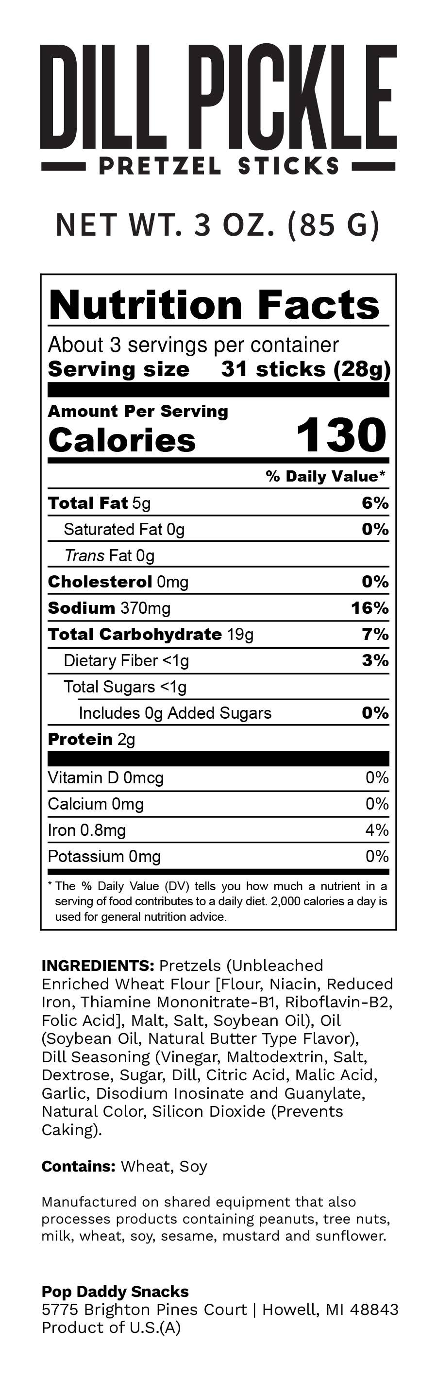 Dill Pickle - 3oz.