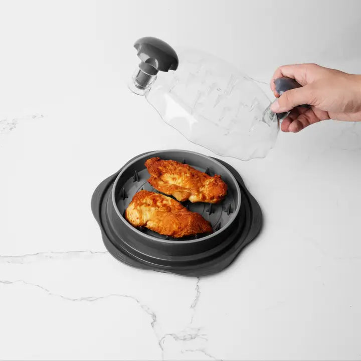Rotating Meat Shredder