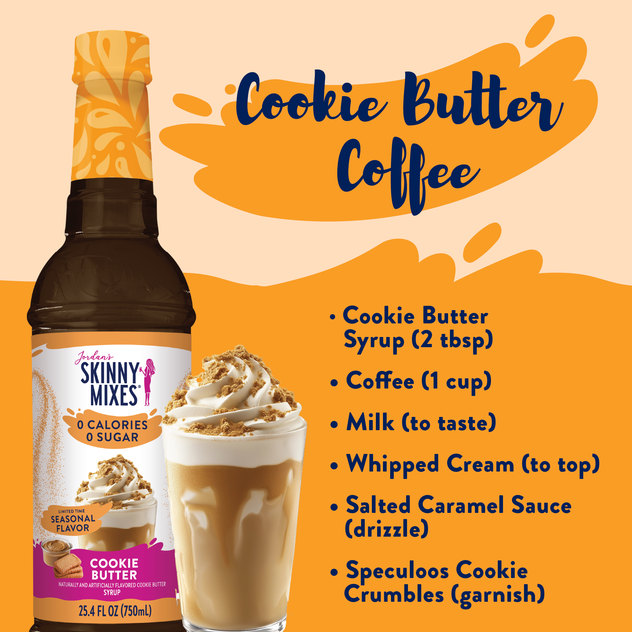 Cookie Butter Syrup - Sugar Free