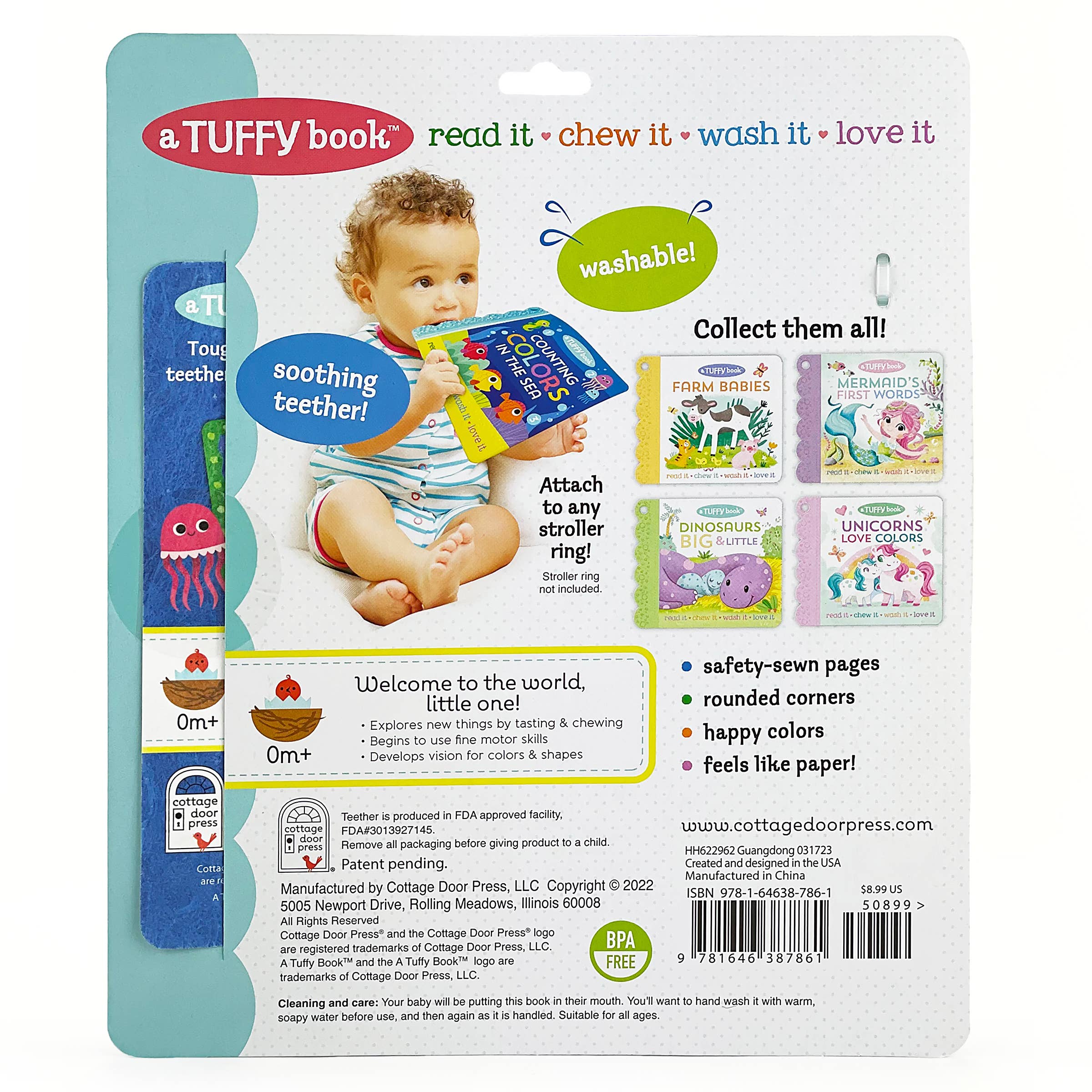 Counting Colors in the Sea (Tuffy Teether Indestructible)