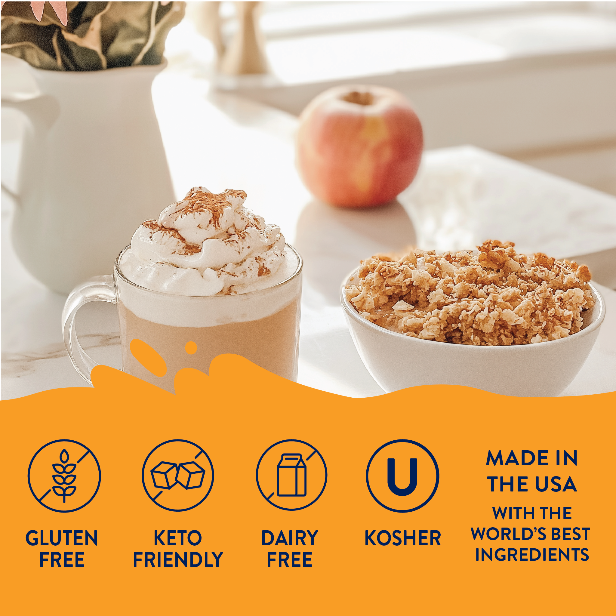 Apple Crisp Syrup - Sugar Free