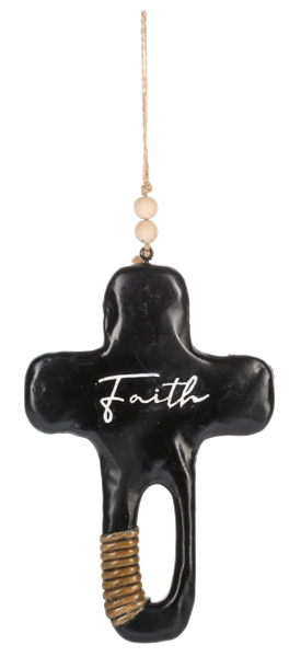 Bless/Faith Ornament