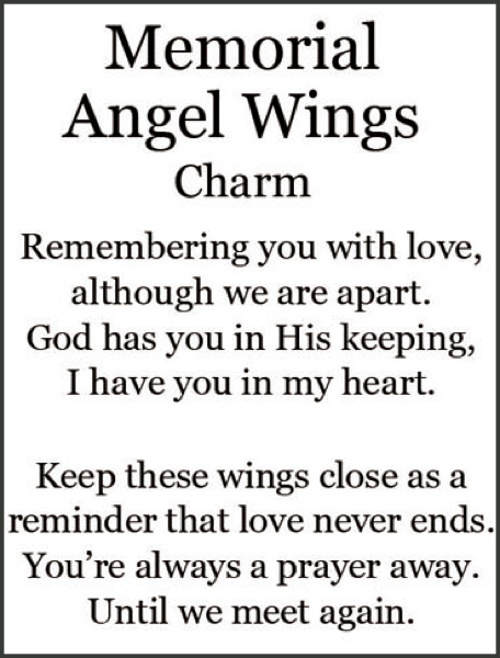 Angel Wing Charm