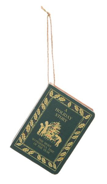 Holiday Book Ornament