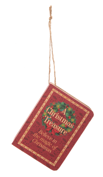 Holiday Book Ornament