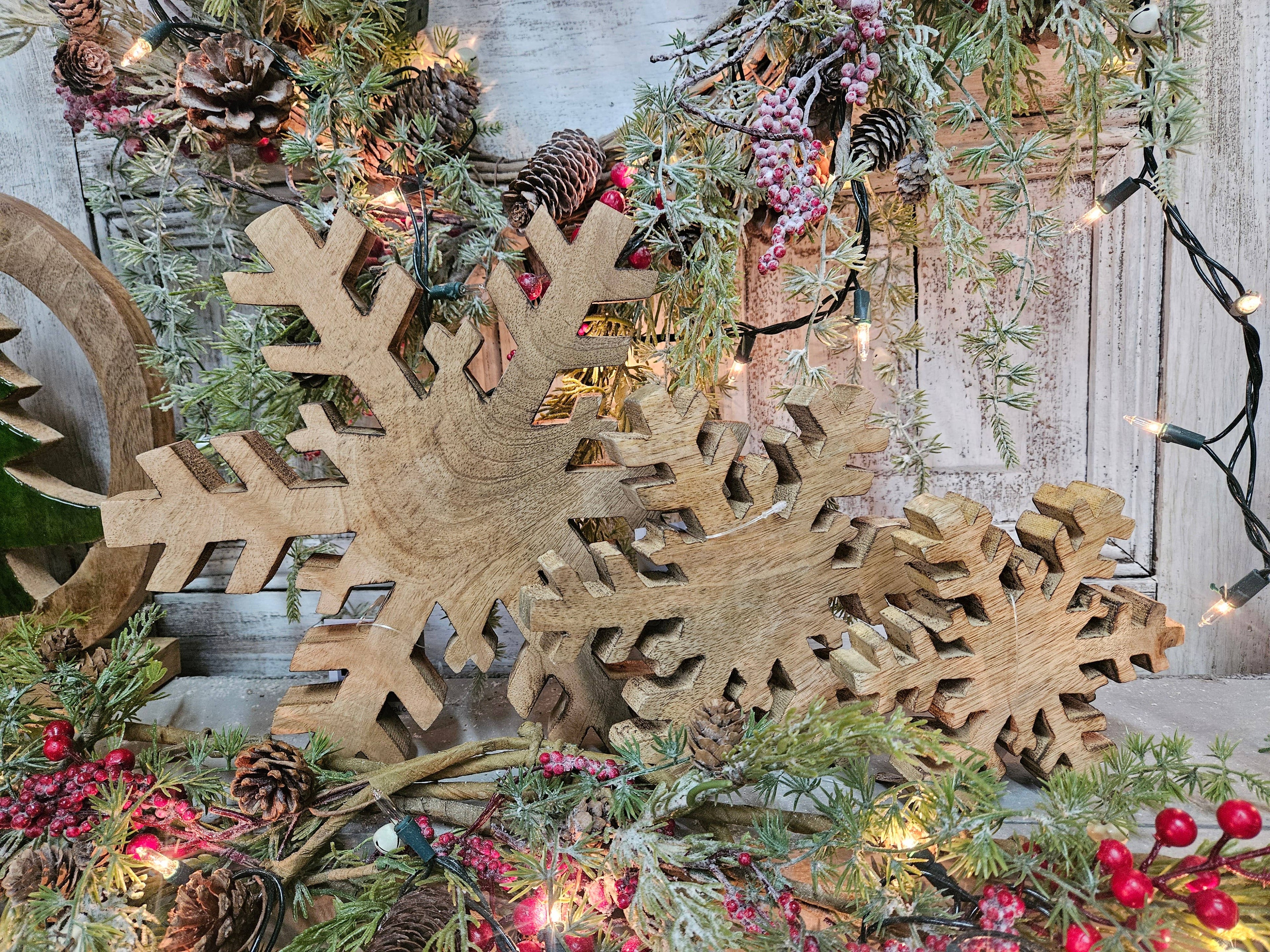 Natural Snowflake - 8"