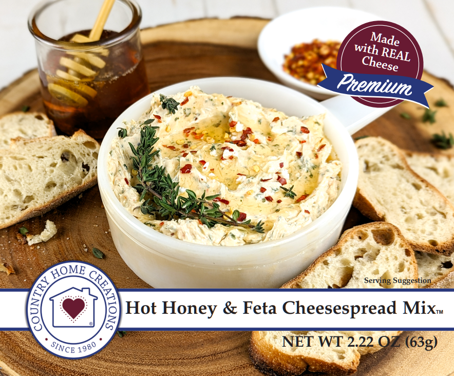 Hot Honey & Feta Cheesespread