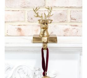 Eyeglass Reindeer Stocking Holder