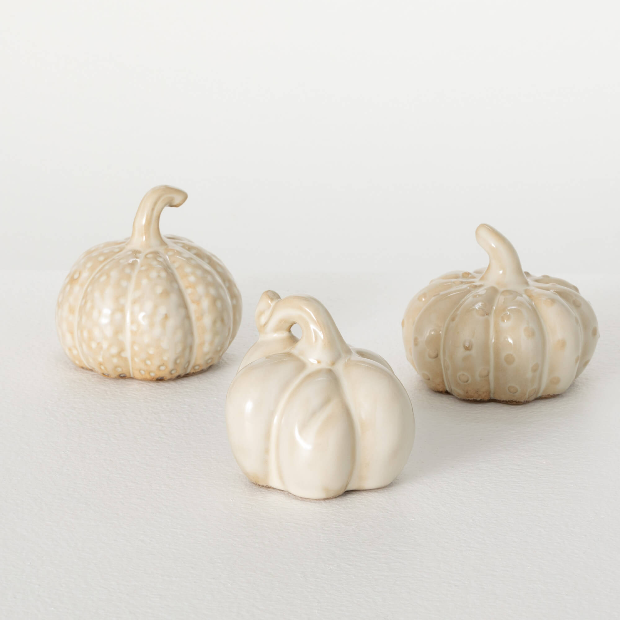 Stoneware Pumpkins