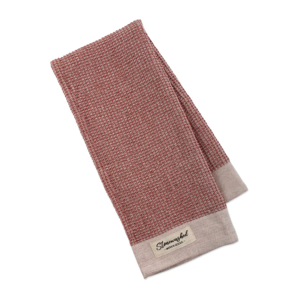 Marsala Waffle Dishtowel