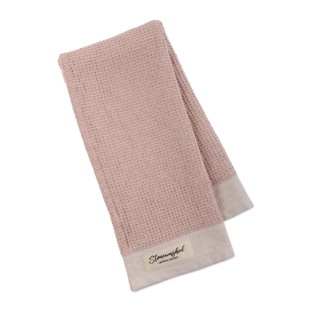Pink Quartz Waffle Dishtowel