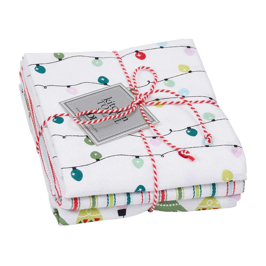 Festive Christmas Dishtowel Set