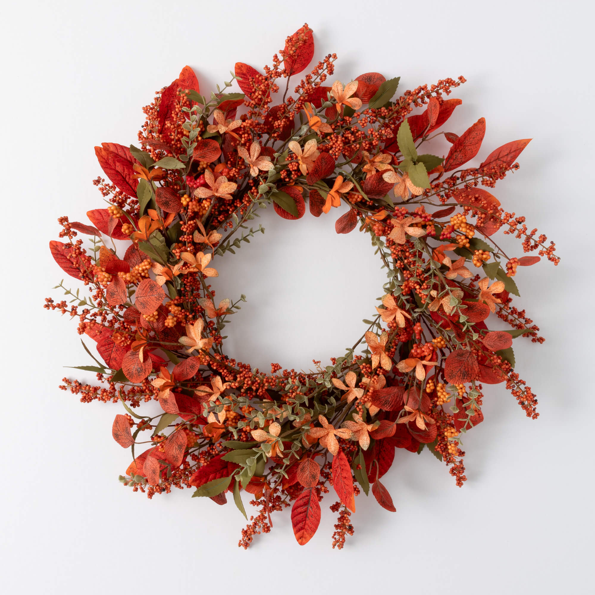 Mixed Fall Wreath