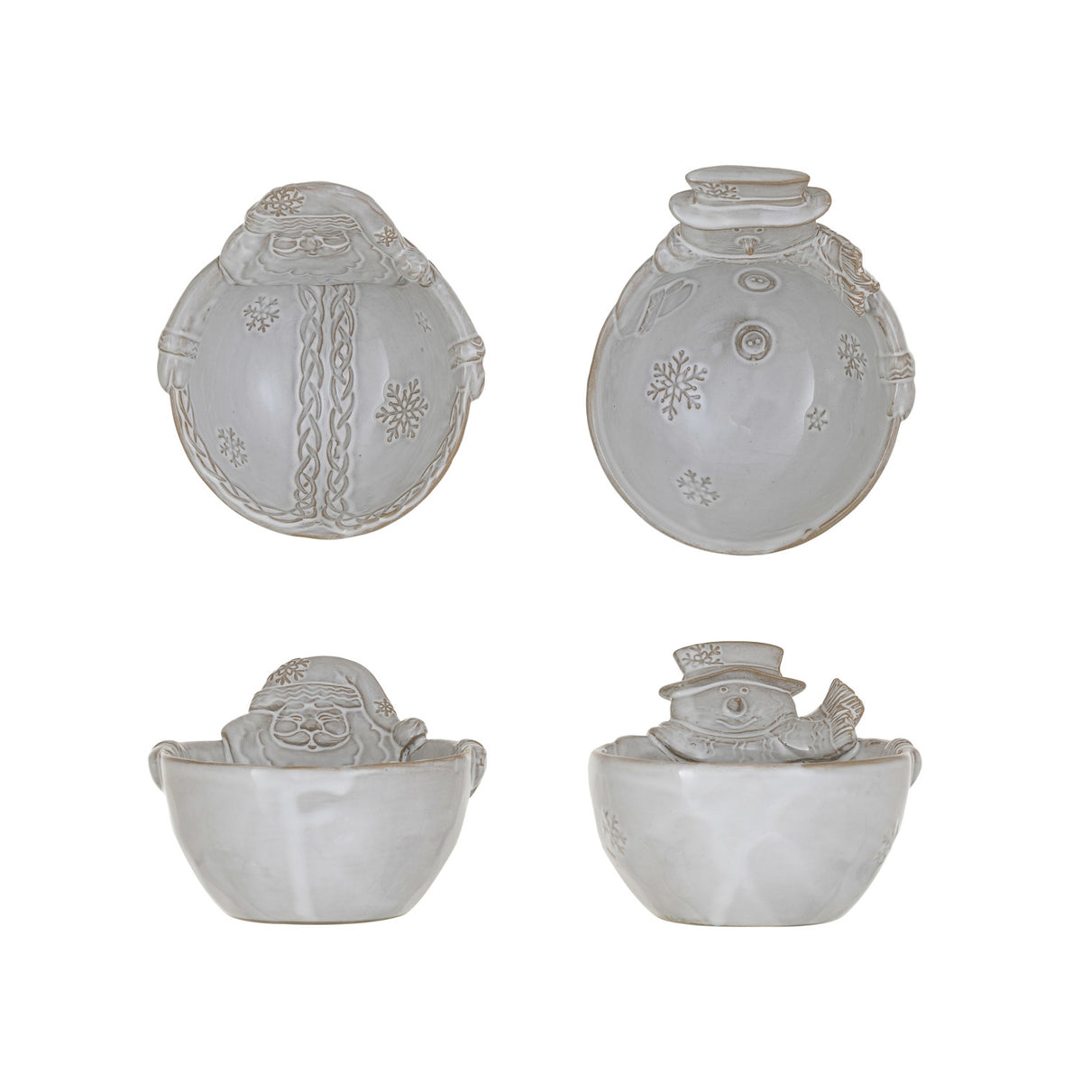 Santa/Snowman Bowl