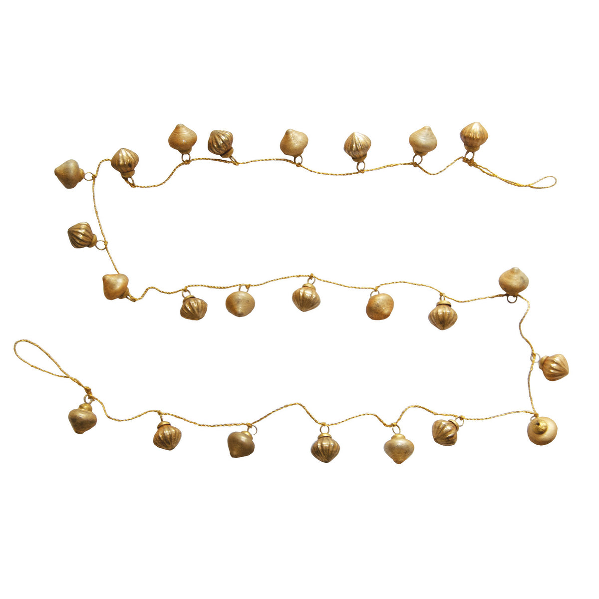 Gold Ornament Garland