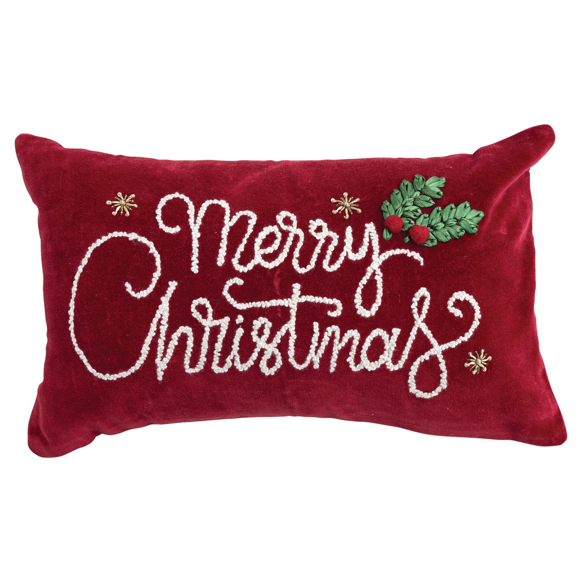 Merry Christmas Lumbar Pillow
