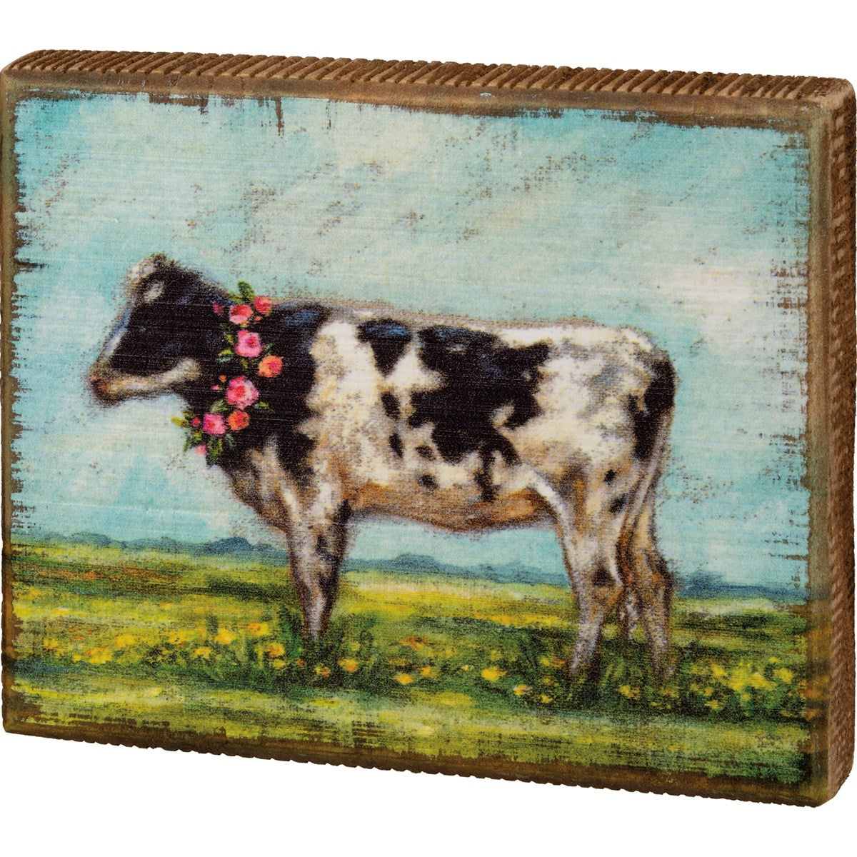 Cow Block Sign