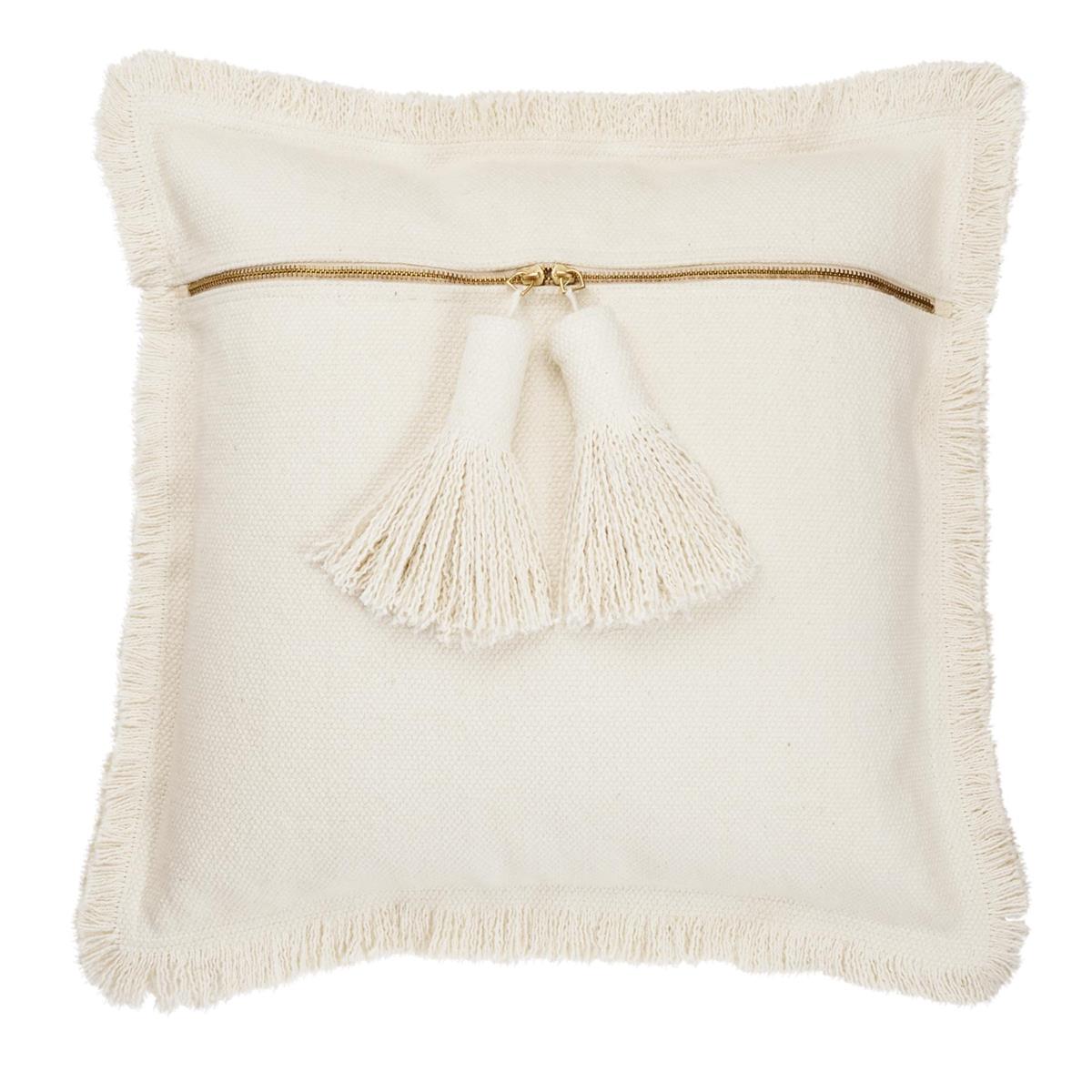 Natural Tassel Pillow