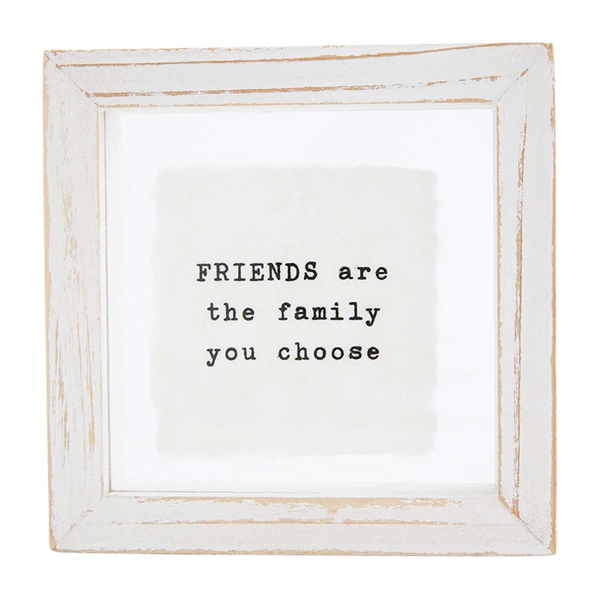 Pressed Glass Plaque