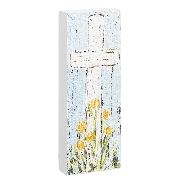 Cross Textured Block