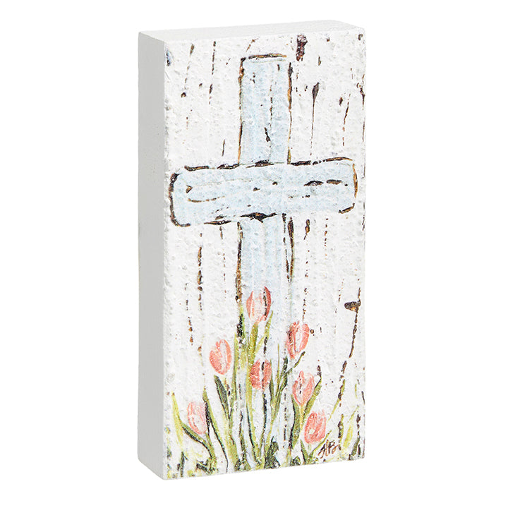 Cross Textured Block