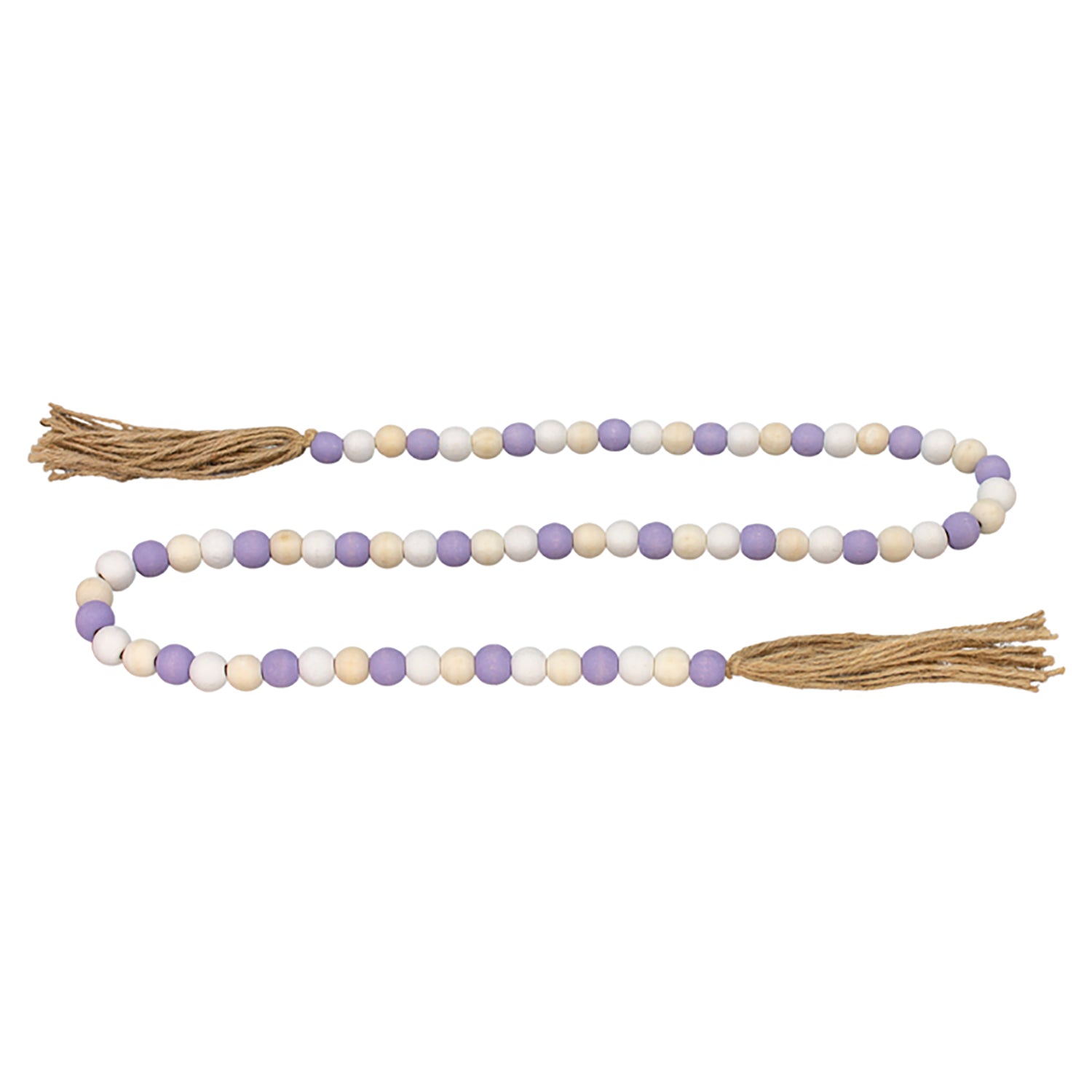 White & Lavender Garland