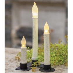 Rustic White Timer Taper