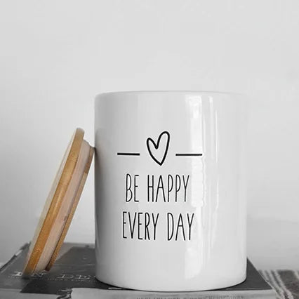 Be Happy Canister