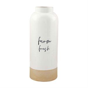 Farm Fresh Stoneware Vase