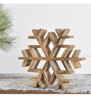 Wood Snowflake